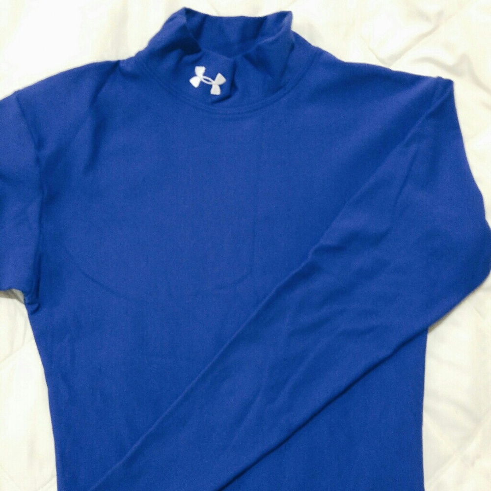 Blue Under Armour Cold Gear Compression
